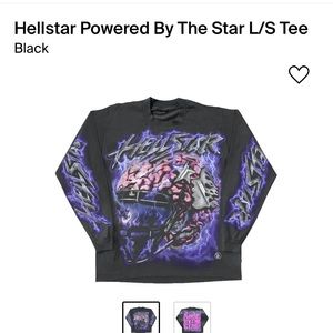 Hellstar Powered by The Star long sleeve shirt